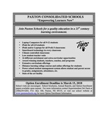 2018-2019 Option Enrollment